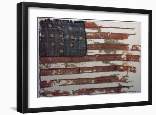 Hulbert Flag, Early U.S. Flag, 1776-Science Source-Framed Giclee Print