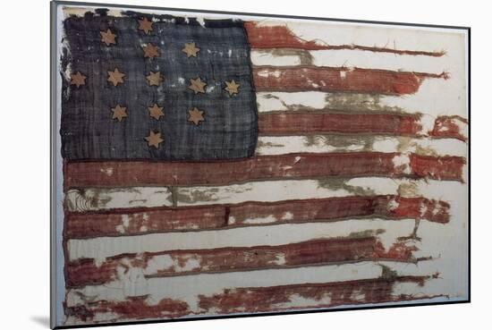 Hulbert Flag, Early U.S. Flag, 1776-Science Source-Mounted Giclee Print