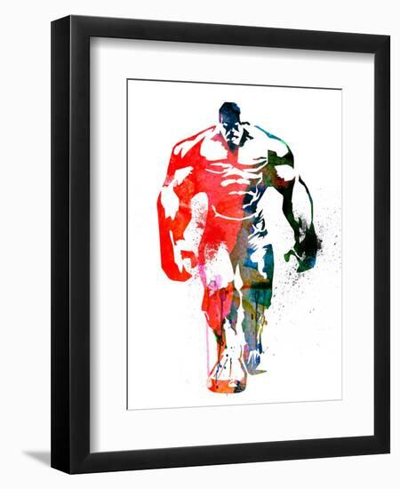 Hulk Watercolor I-Jack Hunter-Framed Premium Giclee Print