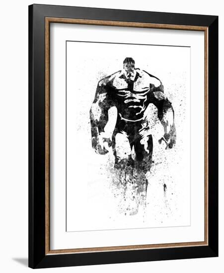 Hulk Watercolor-Jack Hunter-Framed Art Print