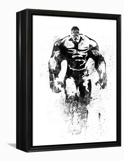 Hulk Watercolor-Jack Hunter-Framed Stretched Canvas