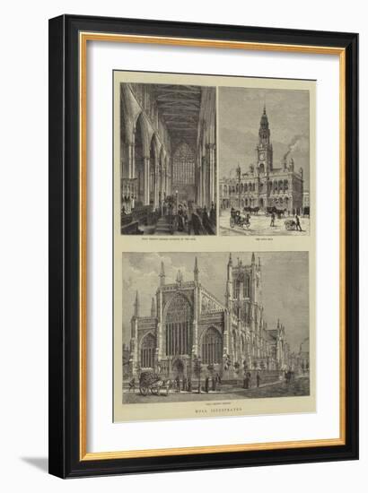 Hull Illustrated-Henry William Brewer-Framed Giclee Print