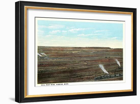 Hull Rust Mine, Hibbing, Minnesota-null-Framed Art Print