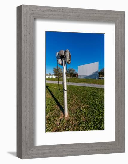 Hull's Drive-In Theater, Lexington, Virginia-null-Framed Photographic Print