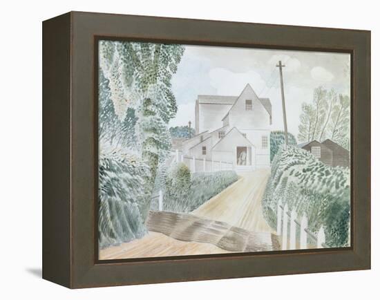 Hull's Mill, Sible Hedingham, Essex, 1935-Eric Ravilious-Framed Premier Image Canvas