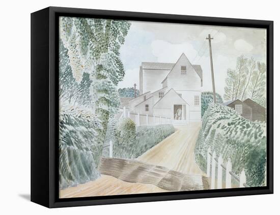 Hull's Mill, Sible Hedingham, Essex, 1935-Eric Ravilious-Framed Premier Image Canvas