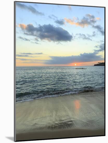 Hulopo'e Beach Park, considered one of the finest beaches in the world, Lanai Island, Hawaii, USA-Stuart Westmorland-Mounted Photographic Print