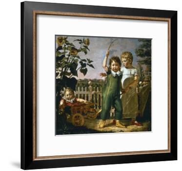 Hulsenbeck Children, 1805-Philipp Otto Runge-Framed Giclee Print