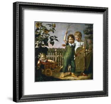 Hulsenbeck Children, 1805-Philipp Otto Runge-Framed Giclee Print