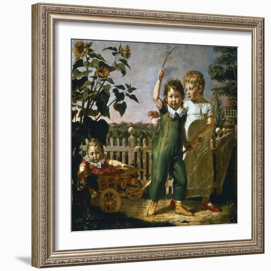 Hulsenbeck Children, 1805-Philipp Otto Runge-Framed Giclee Print