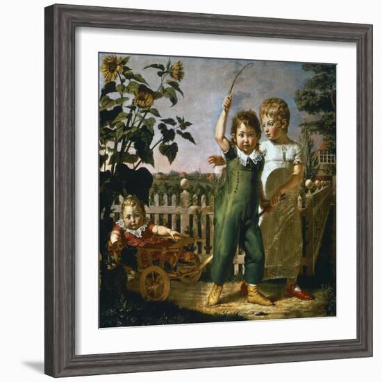 Hulsenbeck Children, 1805-Philipp Otto Runge-Framed Giclee Print