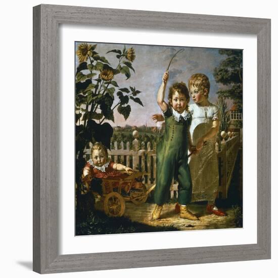 Hulsenbeck Children, 1805-Philipp Otto Runge-Framed Giclee Print