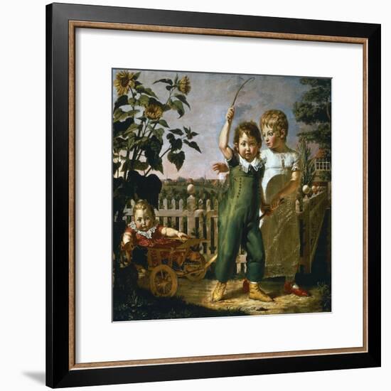 Hulsenbeck Children, 1805-Philipp Otto Runge-Framed Giclee Print