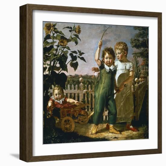 Hulsenbeck Children, 1805-Philipp Otto Runge-Framed Giclee Print