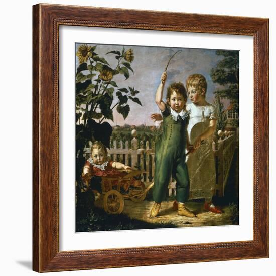 Hulsenbeck Children, 1805-Philipp Otto Runge-Framed Giclee Print