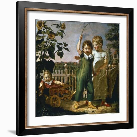 Hulsenbeck Children, 1805-Philipp Otto Runge-Framed Giclee Print