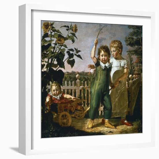 Hulsenbeck Children, 1805-Philipp Otto Runge-Framed Giclee Print