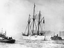 Sailing Ship amid Sea Ice-Hulton Deutsch-Photographic Print
