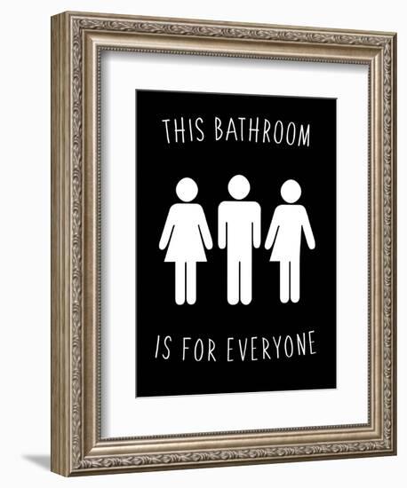 Human Bathroom I-Jarman Fagalde-Framed Art Print