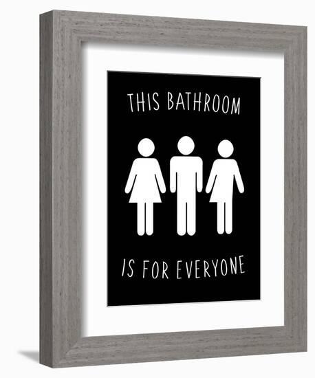 Human Bathroom I-Jarman Fagalde-Framed Art Print