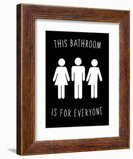 Human Bathroom I-Jarman Fagalde-Framed Art Print