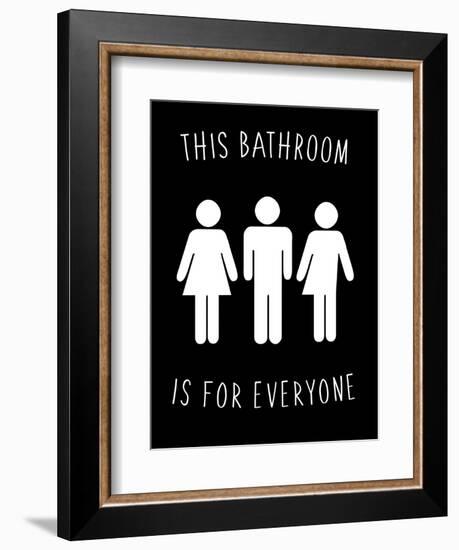 Human Bathroom I-Jarman Fagalde-Framed Art Print