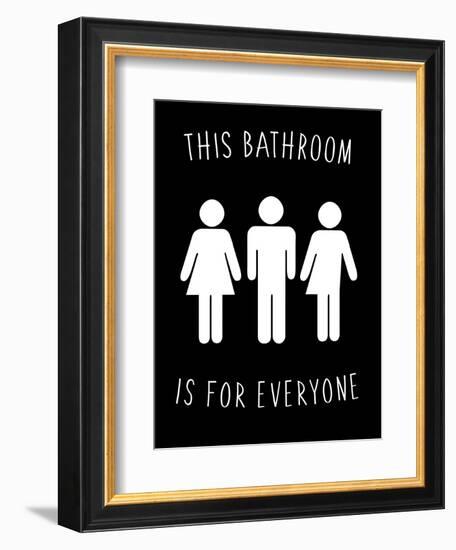 Human Bathroom I-Jarman Fagalde-Framed Art Print