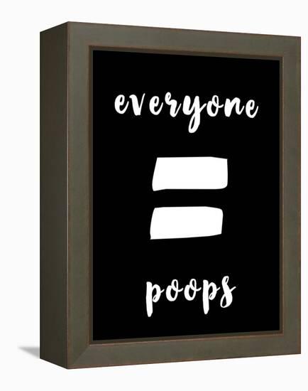 Human Bathroom II-Jarman Fagalde-Framed Stretched Canvas