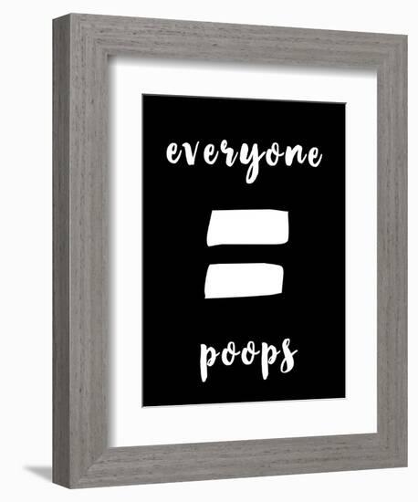 Human Bathroom II-Jarman Fagalde-Framed Art Print