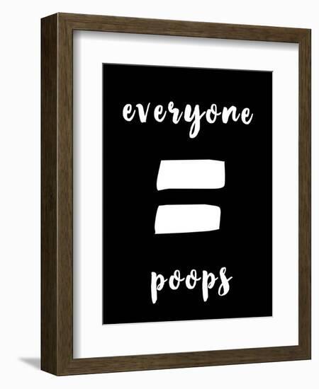 Human Bathroom II-Jarman Fagalde-Framed Art Print