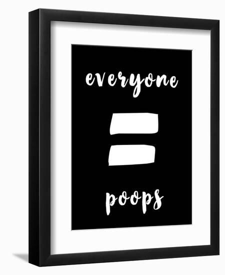 Human Bathroom II-Jarman Fagalde-Framed Art Print