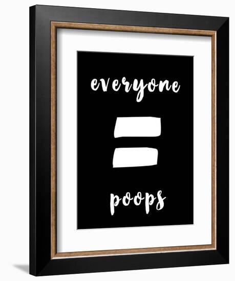 Human Bathroom II-Jarman Fagalde-Framed Art Print