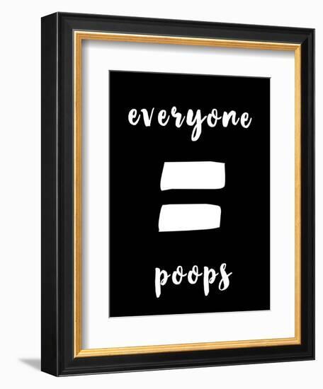 Human Bathroom II-Jarman Fagalde-Framed Art Print