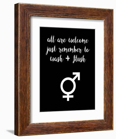 Human Bathroom III-Jarman Fagalde-Framed Art Print