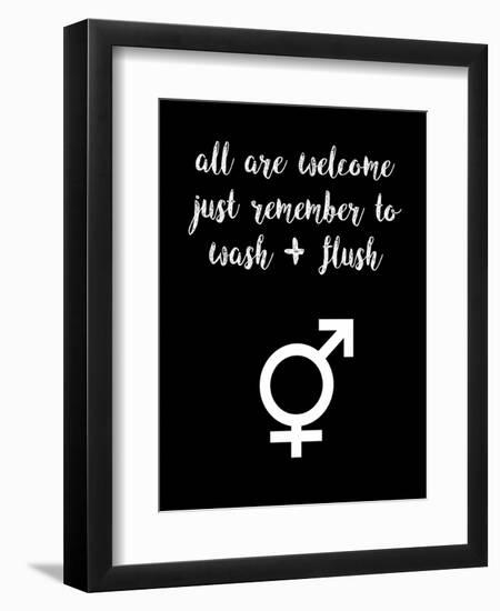 Human Bathroom III-Jarman Fagalde-Framed Art Print