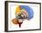 Human Brain Anatomy, Artwork-Roger Harris-Framed Photographic Print