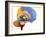 Human Brain Anatomy, Artwork-Roger Harris-Framed Photographic Print