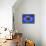 Human Brain And Beams of Light-Laguna Design-Framed Premier Image Canvas displayed on a wall