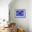 Human Brain And Beams of Light-Laguna Design-Framed Photographic Print displayed on a wall