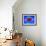 Human Brain And Beams of Light-Laguna Design-Framed Photographic Print displayed on a wall