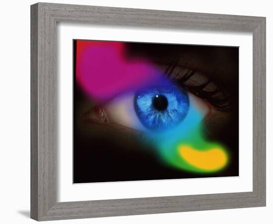Human Eye-Mehau Kulyk-Framed Photographic Print