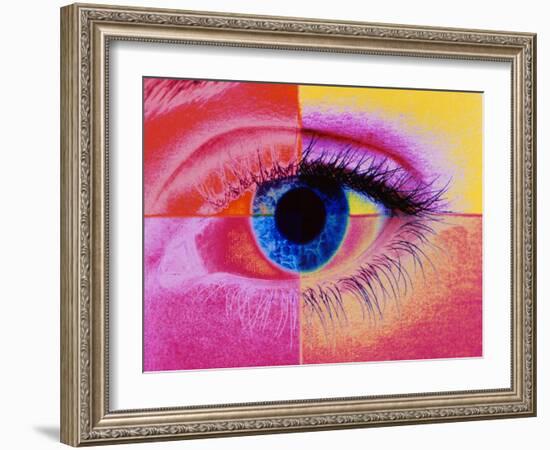 Human Eye-PASIEKA-Framed Photographic Print