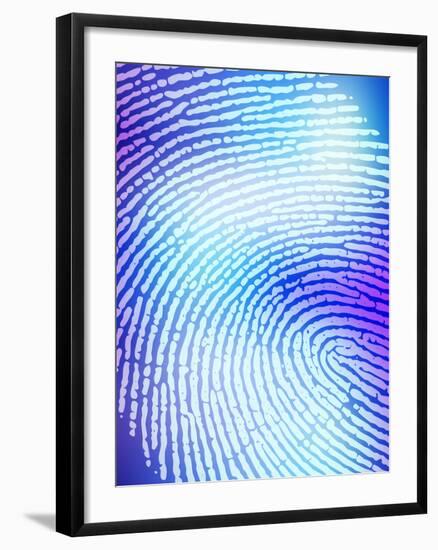 Human Fingerprint-PASIEKA-Framed Photographic Print