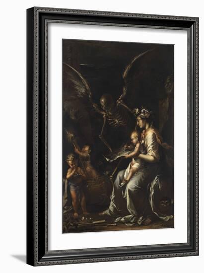 Human Frailty, C.1656-Salvator Rosa-Framed Giclee Print