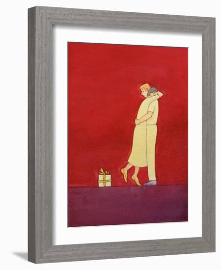 Human love should reflect God's love and be selfless and faithful, 2005-Elizabeth Wang-Framed Giclee Print