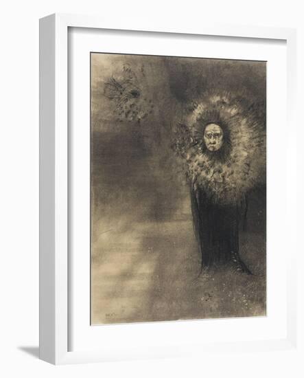 Human Plant, C.1880-Odilon Redon-Framed Giclee Print