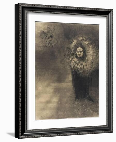 Human Plant, C.1880-Odilon Redon-Framed Giclee Print