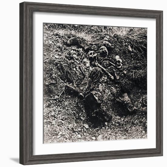 Human remains, c1914-c1918-Unknown-Framed Photographic Print