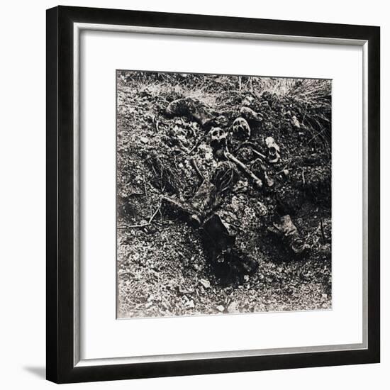 Human remains, c1914-c1918-Unknown-Framed Photographic Print