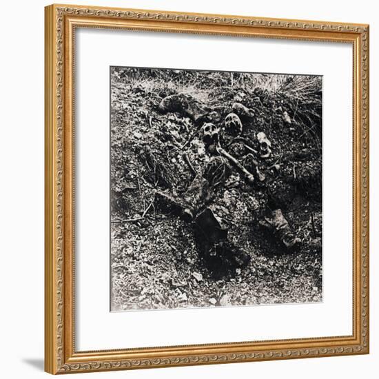 Human remains, c1914-c1918-Unknown-Framed Photographic Print